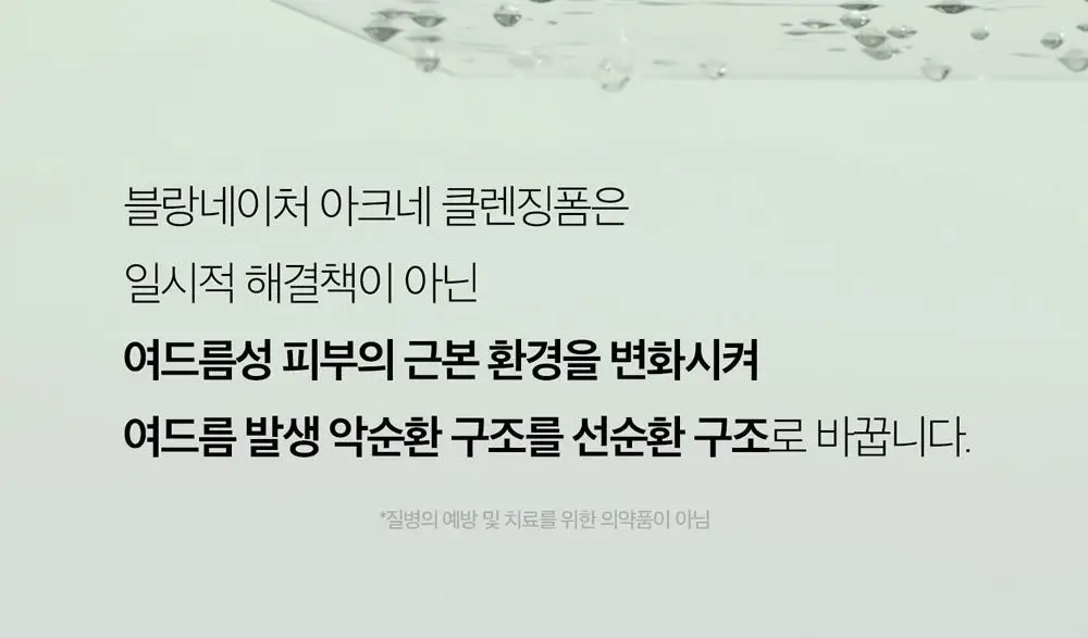 [여드름 기능성/피지케어] 블랑네이처 아크네 클렌징 폼 단품/기획 상세페이지 35